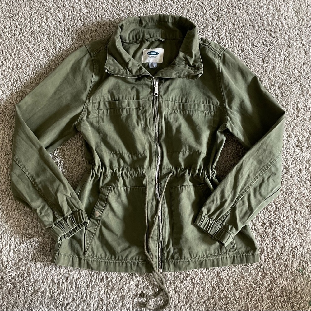 Old Navy Green Utility Jacket